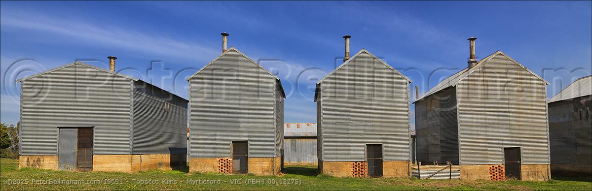 Peter Bellingham Photography Tobacco Kilns - Myrtleford - VIC (PBH4 00 13275)